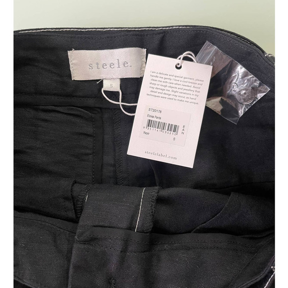 New Steele Eloisa Pants in Noir Women's Size S - Picture 8 of 9